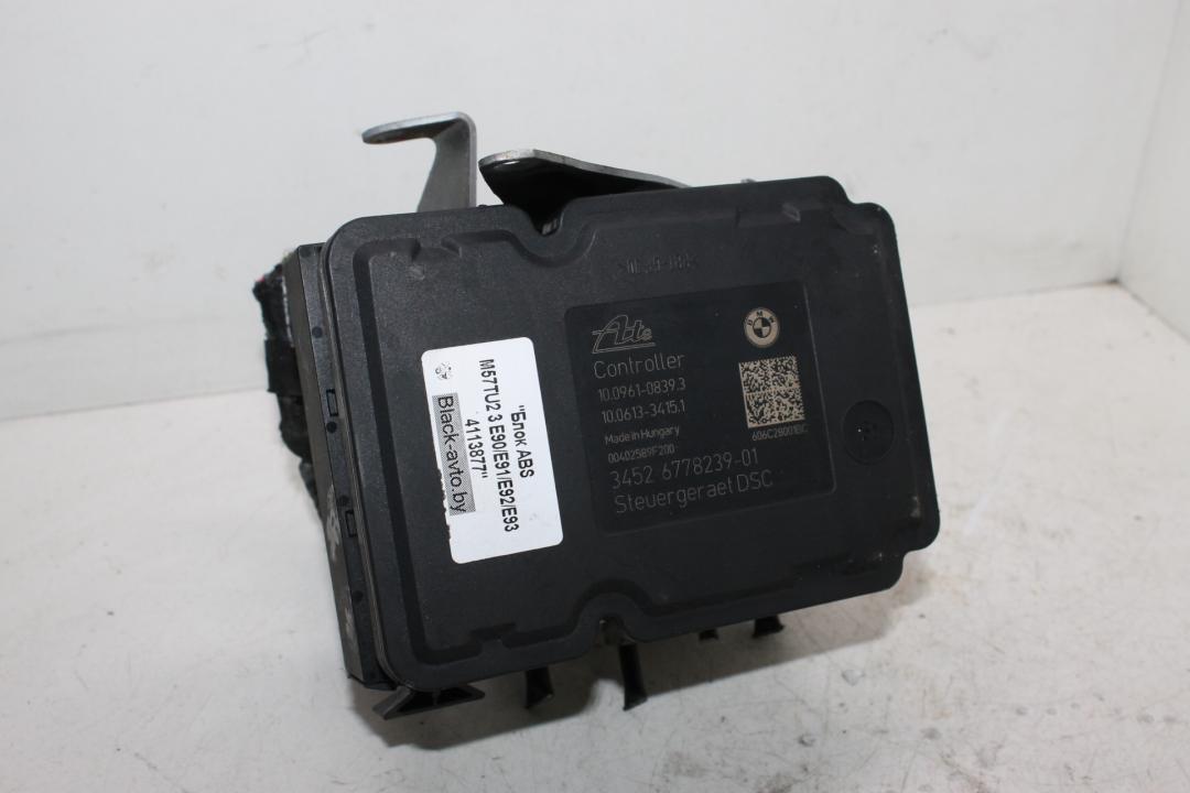 блок ABS BMW 3 серия E90/E91/E92/E93 2007, 3.0 л., дизель, синий, седан, 6778239 - фото №1