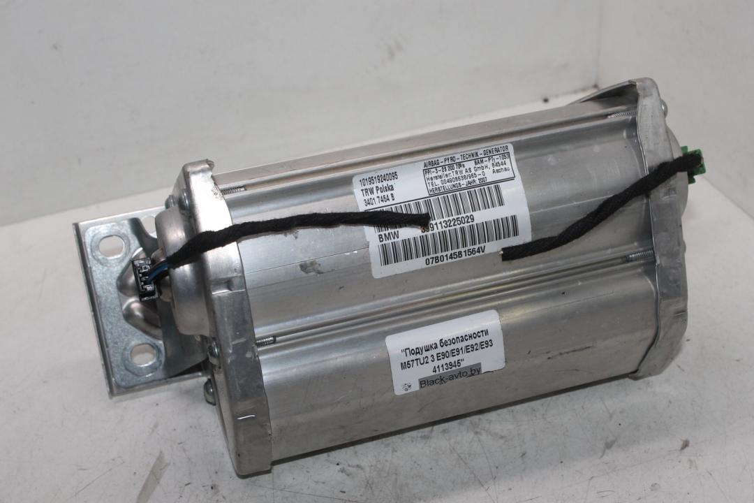 подушка безопасности коленная BMW 3 серия E90/E91/E92/E93 2007, 3.0 л., дизель, синий, седан, 399113225029 - фото №1