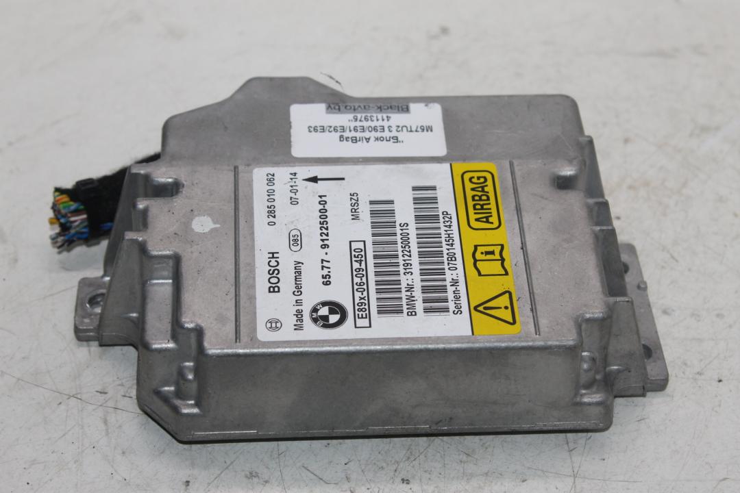 блок AirBag BMW 3 серия E90/E91/E92/E93 2007, 3.0 л., дизель, синий, седан, 9122500, 0285010062 - фото №1