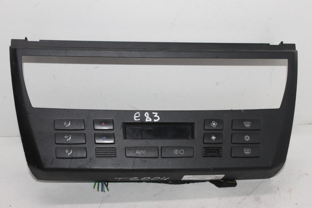 блок управления печки / климат-контроля BMW X3 E83 2005, внедорожник 5 дв., 3417544 - фото №1