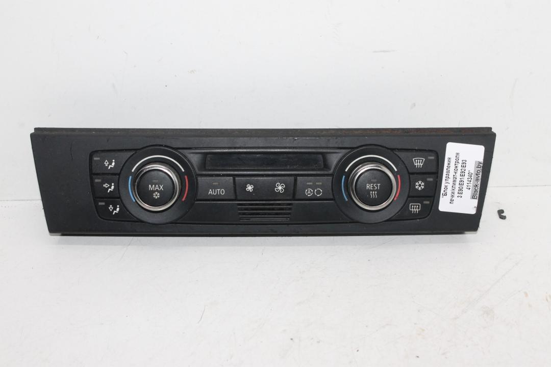 блок управления печки / климат-контроля BMW 3 серия E90/E91/E92/E93 2007, седан, 9147300 - фото №1