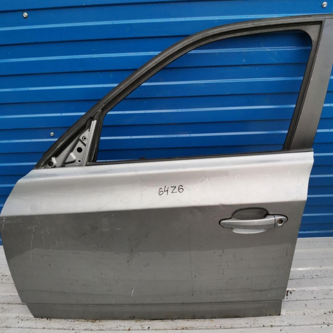 дверь передняя левая BMW X3 E83 2005, серый, внедорожник 5 дв. - фото №1