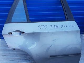 дверь задняя правая BMW X5 E70 2007, 3.0 л., M57 D30 (306D3), дизель, правый руль, 41527261482, 7261482