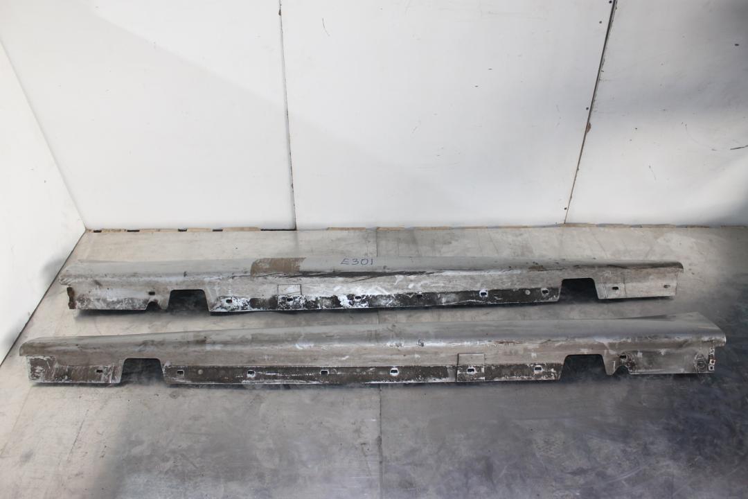 накладка на порог BMW 3 серия E90/E91/E92/E93 2006, 3.0 л., дизель, серебро, универсал - фото №1