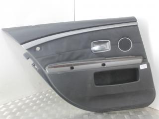 обшивка двери задняя левая BMW 7 серия E65/E66/E67 2004, 3.0 л., M57 D30 (306D2), дизель, АКПП, серебро, седан, задний привод, правый руль, 51429153607