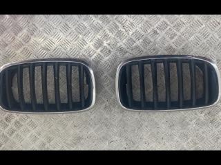 решетка радиатора BMW X5 E70 [рестайлинг] 2012, 3.0 л., N57 D30 A, дизель, АКПП, black sapphire metallic (475), внедорожник 5 дв., полный привод, 51137157688, 51137157687