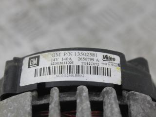 генератор Opel Astra J [рестайлинг] 2013, 2.0 л., A 20 DTH, дизель, МКПП, универсал, 135022581