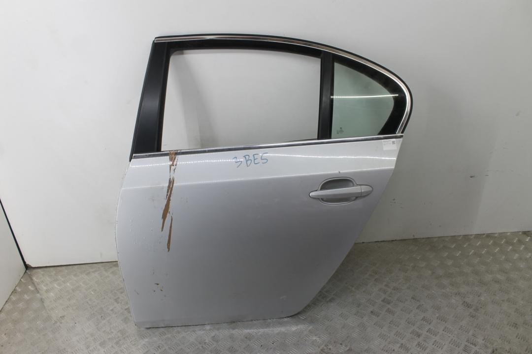 дверь задняя левая BMW 5 серия E60/E61 2004, 2.2 л., M54 B22 (226S1), бензин, АКПП, titansilber metallic (354), седан, 41527202341 - фото №1