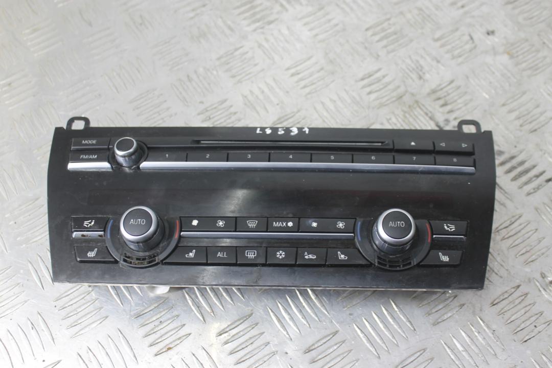 блок управления печки / климат-контроля BMW 7 серия F01/F02 F01 2011, 4.4 л., N63 B44 A, бензин, АКПП, седан, задний привод, 61319328414, 9233644 - фото №1