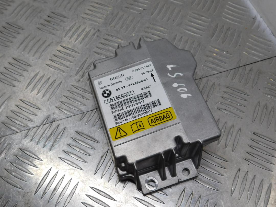 блок AirBag BMW 3 серия E90/E91/E92/E93 E92 2007, 3.0 л., M57 D30 (306D5), дизель, АКПП, купе, задний привод, правый руль, 65779122500, 9122500 - фото №1