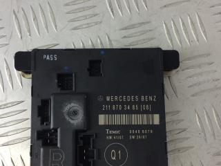 модуль управления двери Mercedes-Benz E-Класс W211/S211 [рестайлинг] 2009, 2.2 л., дизель, АКПП, седан, 2118703485