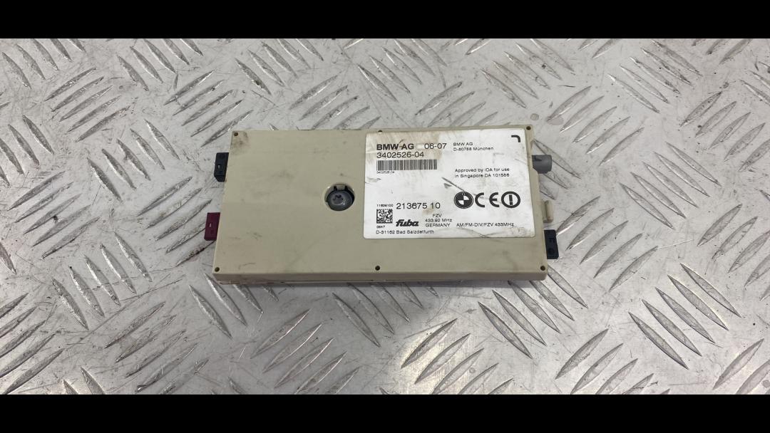 усилитель антенны BMW X3 E83 2005, 3.0 л., M54 B30 (306S3), бензин, АКПП, внедорожник 5 дв., правый руль, 65203402526 - фото №1