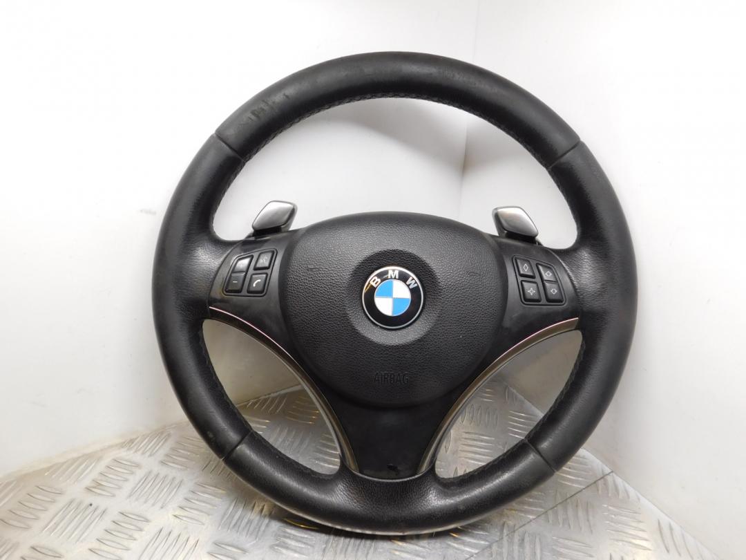 руль BMW 3 серия E90/E91/E92/E93 E92 2007, 3.0 л., M57 D30 (306D5), дизель, АКПП, купе, задний привод, правый руль, 32306795572 - фото №1