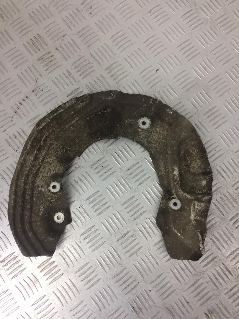 защитный кожух тормозного механизма BMW 3 серия E90/E91/E92/E93 2007, 3.0 л., M57 D30 (306D3), дизель, МКПП, серебро, универсал, задний привод, правый руль, 34116780215 - фото №1