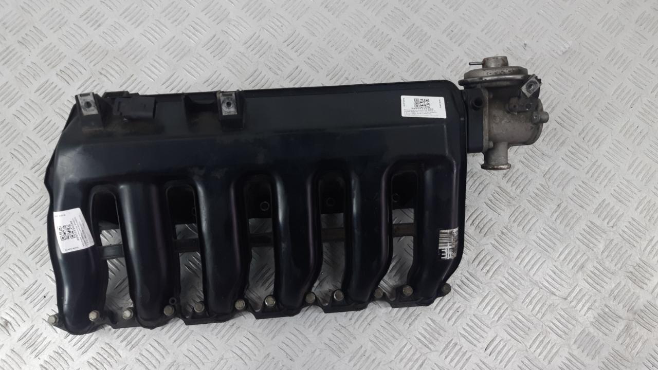 коллектор впускной BMW 3 серия E90/E91/E92/E93 2007, 3.0 л., M57 D30 (306D3), дизель, МКПП, серебро, универсал, задний привод, правый руль, 7790701, 11617790701, 11617800585, 7800585 - фото №1