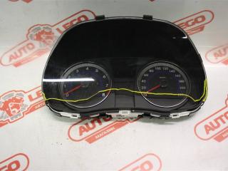 щиток приборов (приборная панель) Hyundai Solaris 1 поколение 2013, 1.6 л., G4FC, бензин, АКПП, белый, седан, передний привод, 940034L215