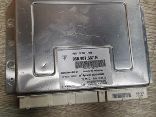 блок управления подвеской Porsche Macan 1 поколение 2018, 3.0 л., бензин, АКПП, полный привод, правый руль, 95B907557H