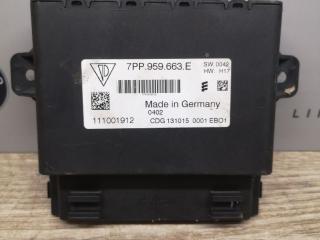 Блок стабилизации напряжения Porsche Cayenne 958 [рестайлинг] 2016, 3.0 л., дизель, правый руль, 7PP959663E