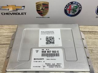 блок управления подвеской Porsche Macan 1 поколение 2014, 3.0 л., дизель, 95B907553, 95B907553E