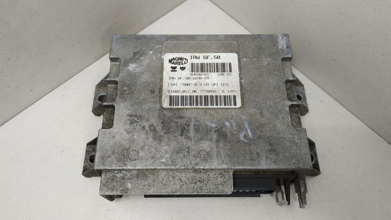 блок управления двигателем Fiat Cinquecento 1 поколение 1998, 0.9 л., IAW6F.S0, 9GR2DZ43, 61602.012.06, 7778856 - фото №1