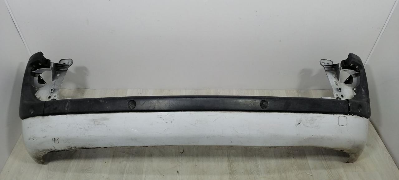 бампер задний Renault Espace 4 поколение 2006, 1.9 л., DCi, F9Q 820, дизель, 6МКПП, белый, минивэн, передний привод, 7701207364 - фото №1