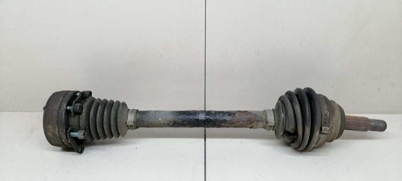 полуось передняя левая (приводной вал, ШРУС) Volkswagen Polo 3 поколение 1999, 1.4 л., i, AUD, бензин, МКПП, синий, хетчбэк 3 дв., передний привод, 6N0407271 - фото №1