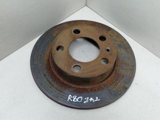 диск тормозной задний Volkswagen Bora 1 поколение 2002, 1.9 л., TDi, ATD, дизель, 5МКПП, серебристый, седан, передний привод, 1J0615601