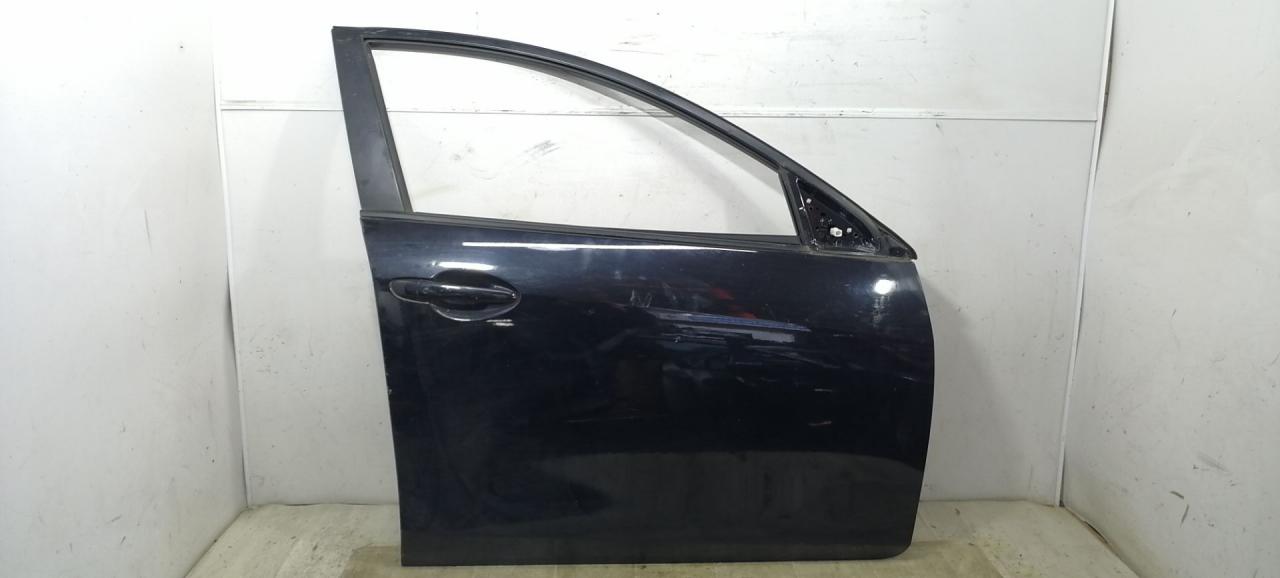 дверь передняя правая Mazda 3 BL 2009, 2.0 л., i, бензин, 5МКПП, чёрный, хетчбэк 5 дв., передний привод, BBY45802XE - фото №1