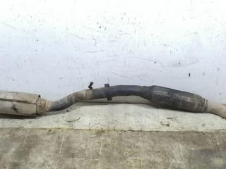 труба приемная глушителя Hyundai Santamo 1 поколение 1999, 2.0 л., i, бензин, 5МКПП, серебристый, минивэн, передний привод