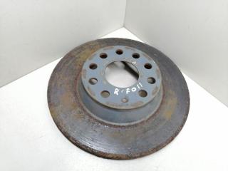 диск тормозной задний Volkswagen Passat B6 2007, 2.0 л., АКПП, серебристый, универсал, передний привод, 1K0615601AD, 1K0615601M