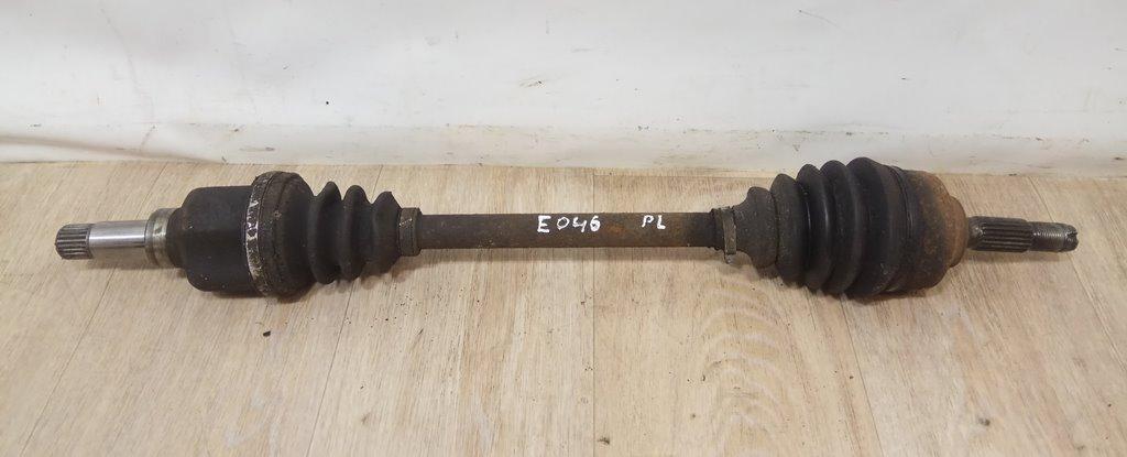 полуось передняя левая (приводной вал, ШРУС) Citroen C3 1 поколение 2003, 1.1 л., i, HFX (TU1JP), бензин, МКПП, серебристый, хетчбэк 5 дв., передний привод, 9645967480, 9803602880 - фото №1