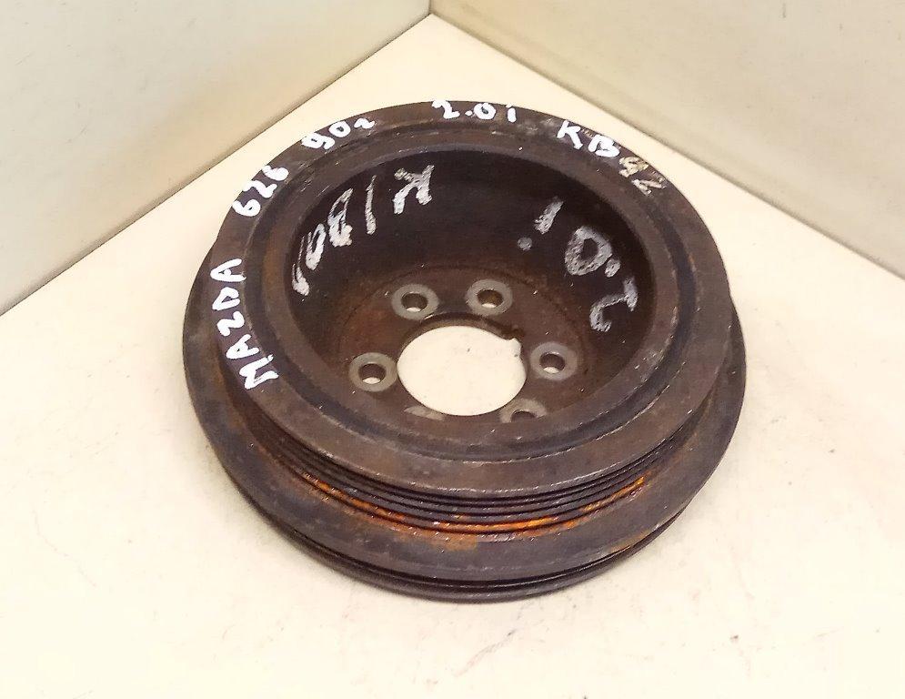 шкив коленвала Mazda 626 3 поколение 1990, 2.0 л., i, бензин - фото №1