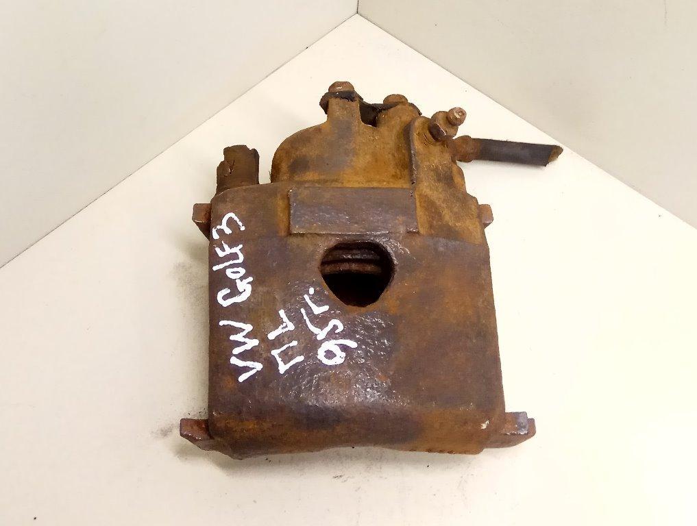 суппорт передний левый Volkswagen Golf 3 поколение 1995 - фото №1