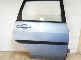 стекло двери задней правой Suzuki Liana 1 поколение 2003, голубой, универсал