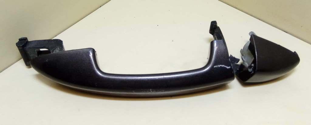 ручка наружная задняя левая Volkswagen Passat B6 2008, 2.0 л., i, BPY, бензин, АКПП, серый, седан, передний привод, 3C0837205 - фото №1