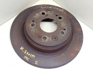 диск тормозной задний Honda Stream 1 поколение [рестайлинг] 2004