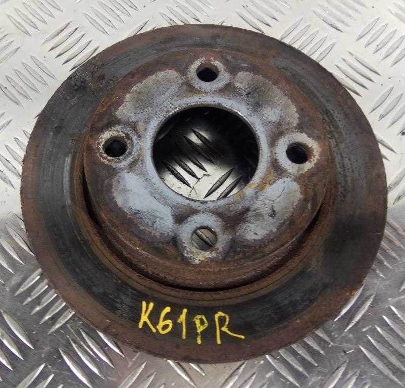 диск тормозной передний Ford Ka 1 поколение 1998, 1.3 л., i, J4K, бензин, 5МКПП, зеленый, хетчбэк 3 дв., передний привод, 1112542 - фото №1