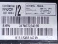 подушка безопасности BMW X5 E53 2001, 3.0 л., i, бензин, АКПП, серый, внедорожник 5 дв., полный привод, 30339884B, 347037234025 - фото №3