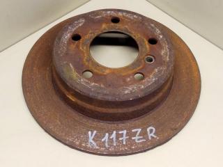 диск тормозной задний Mercedes-Benz Vaneo W414 2001, 1.7 л., OM 668.942, дизель, МКПП, синий, минивэн, передний привод, 1684230212, A1684230212