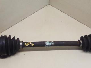 полуось передняя левая (приводной вал, ШРУС) Hyundai Getz 1 поколение 2004, 1.0 л., 495001C000