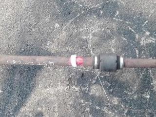 полуось передняя правая (приводной вал, ШРУС) Hyundai Getz 1 поколение 2005, 1.6 л., i, бензин, 495001C010