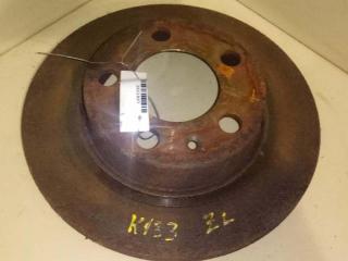 диск тормозной задний Volkswagen Golf 4 поколение 1999, 1.9 л., дизель, 5МКПП, хетчбэк 3 дв., 1J0615601N, 1J0615601P