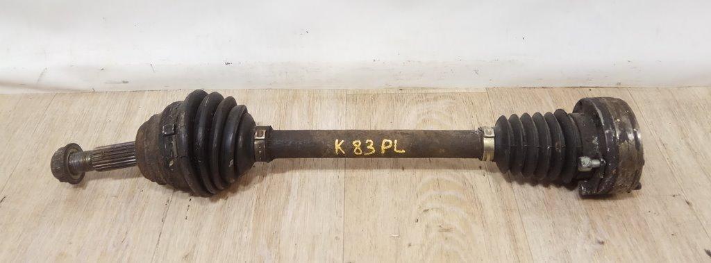 полуось передняя левая (приводной вал, ШРУС) Volkswagen Polo 3 поколение 2000, 1.4 л., бензин, МКПП, хетчбэк 3 дв., 6N0407271 - фото №1