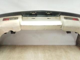 бампер задний Daewoo Espero KLEJ [рестайлинг] 1995, серебристый