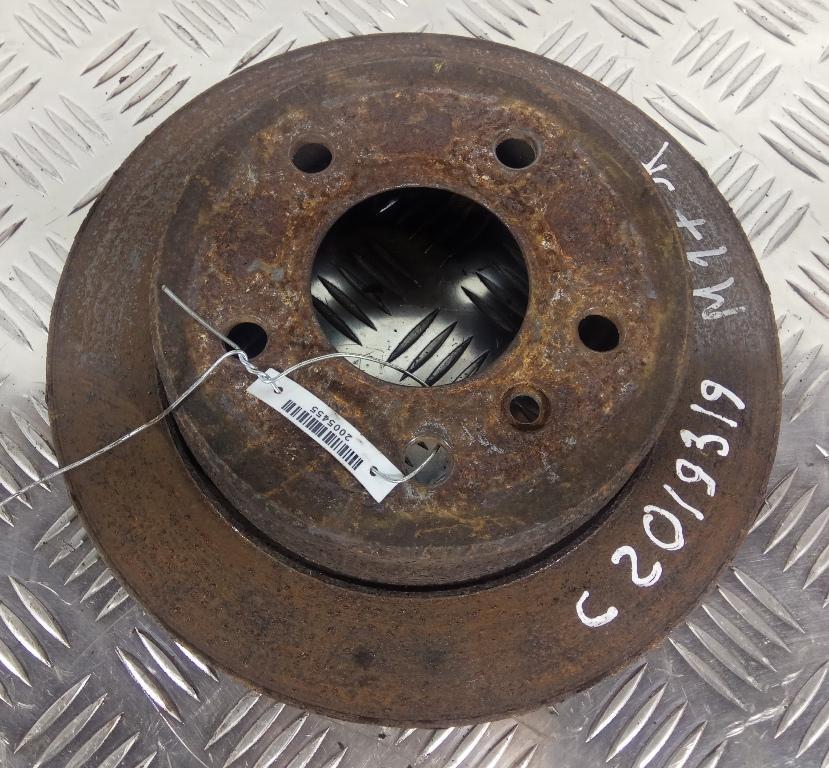 диск тормозной задний Mercedes-Benz Vaneo W414 2002, 1.6 л., M 166.961, бензин, МКПП, темно-серый, минивэн, передний привод, 1684230212, A1684230212 - фото №1