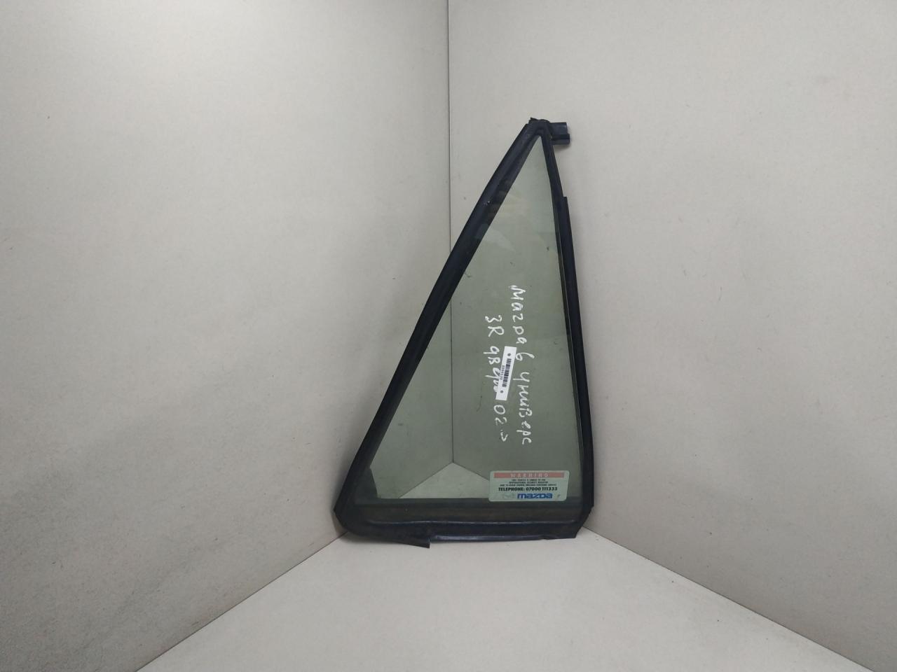 форточка задняя правая Mazda 6 GG 2003, универсал - фото №1