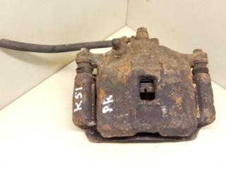 суппорт передний правый Honda Logo 1 поколение [рестайлинг] 1999, 1.3 л., i, D13B7, бензин, 5МКПП, красный, хетчбэк 3 дв., передний привод