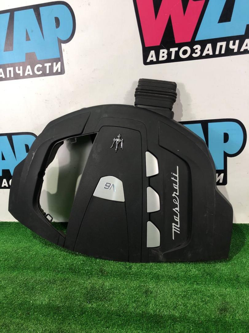 декоративная крышка двигателя Maserati Levante 1 поколение M161 2019, 3.0 л., дизель, АКПП, внедорожник 5 дв., полный привод - фото №1