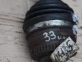 полуось передняя левая (приводной вал, ШРУС) Volkswagen Passat B5 1998, 1.9 л., дизель, МКПП, седан - фото №3