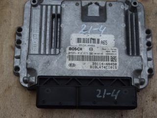 блок управления двигателем Kia Sorento 1 поколение [рестайлинг] 2008, 2.5 л., D4CB, дизель, МКПП, внедорожник 5 дв., правый руль, 391144A450, 0281014673